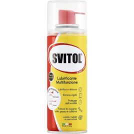 Spray senza Silicone Doppia Erogazione 200ml SVITOL LUBRIFICANTE MULTIFUNZIONE