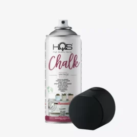 HQS SPRAY CHALK SOFT BLACK 400ml