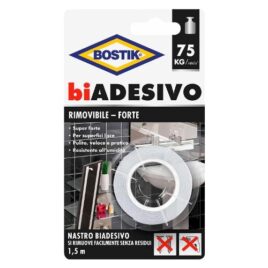 Bostik biAdesivo Rimovibile 1.5m x 19mm