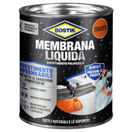 Bostik Membrana Liquida – rivestimento polimerico latta 1kg terracotta