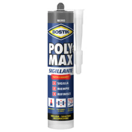 Bostik Poly Max Sigillante Nero cartuccia 280 ml