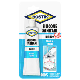 Bostik Silicone Sanitari bianco blister 60ml