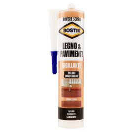 Bostik Sigillante Legno & Pavimenti rovere scuro cartuccia 300ml