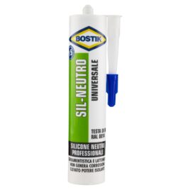 Bostik SIL-NEUTRO testa di moro RAL 8014 cartuccia 300ml