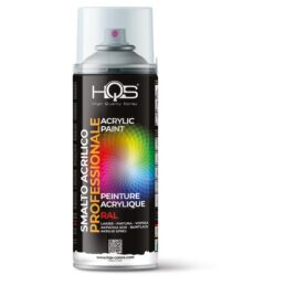 Spray Acrilico ml.400 Trasparente Lucido | HQS Colorpack