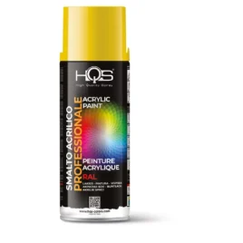 Hqs BOMBOLETTA VERNICE SPRAY ACRILICA RAL 1023 GIALLO TRAFFICO LUCIDO 400 ML – Art. 400HQS1023