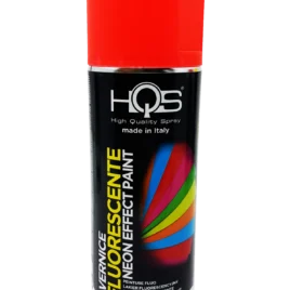 Vernice Spray HQS Rosso Fluo 400 ml