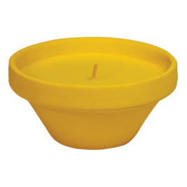 Vaso terracotta citronella caribe colori assortiti