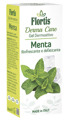 GEL DERMOATTIVO FLORTIS MENTA 75 ml. adatto per tutto il corpo