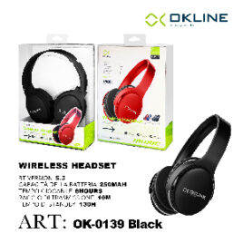 ART.OK-0391 OKLINE V5.3 EARBUDS CUFFIE WIRELESS NERO