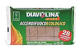 DIAVOLINA ACCENDIFUOCO NATURALE 28 acc.