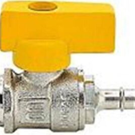 IDRO-BRIC RUBINETTO PORTAGOMMA PER GAS LIQUIDO DA 1/2 M SMK-K0338 BM