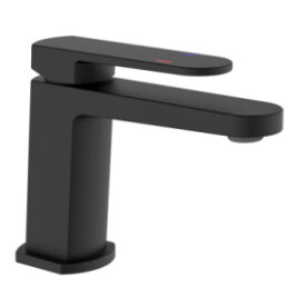 Miscelatore lavabo serie Eden cromo o nero