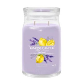 Candela grande signature lemon lavender