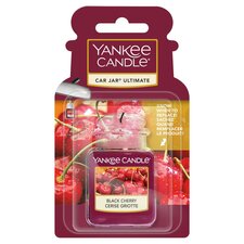 Favourite Unsaved Icon Yankee Candle Black Cherry Car Jar Air Freshener