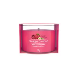 RED RASPBERRY Candela votiva in vetro YANKEE CANDLE – RED RASPBERRY